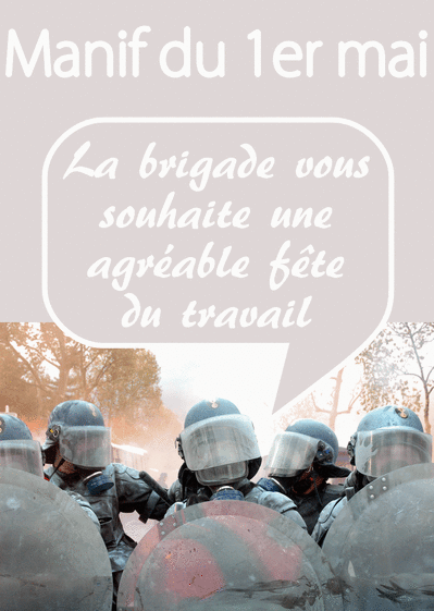 Une agr&eacute;able manif du 1er mai